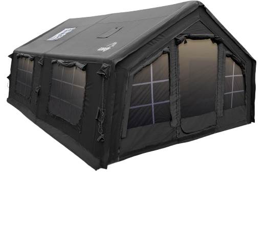 10 Person Luxury Canvas Blow Up Tent